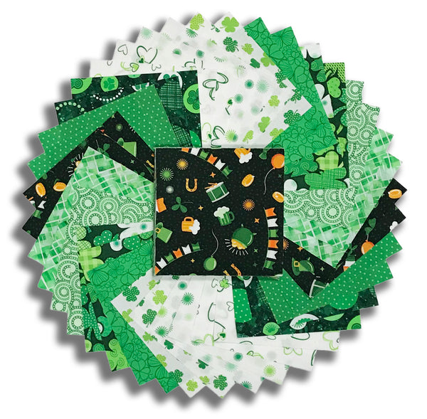 Matt's Pre-Cut 40 Piece 5" Charms - Patrick Lose - Paddy's Parade