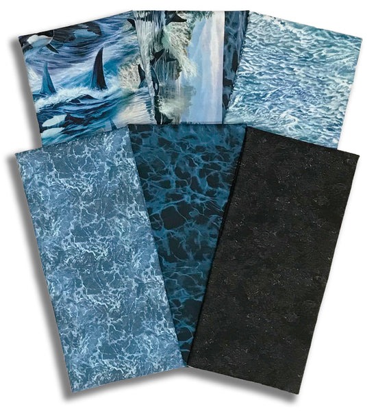 Matt's Northcott Pre-Cut 6 Piece Half Yard Bundle - Naturescapes Voyage