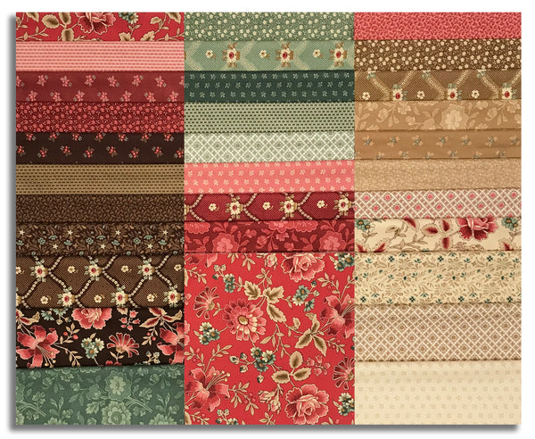 Matt's Andover Pre-Cut 60 Piece 10" Layer Cake Squares - Always and Forever