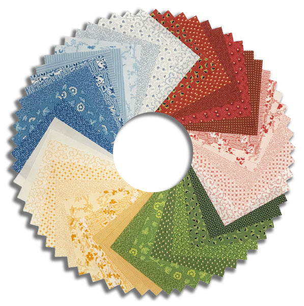 Matt's Moda Pre-Cut 64 Piece 5" Charm Squares - Sally's Stitches