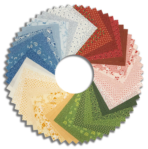 Matt's Moda Pre-Cut 64 Piece 5" Charm Squares - Sally's Stitches