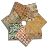 Matt's Free Spirit Pre-Cut 7 Piece Fat Quarter Bundle - Palette - Orange