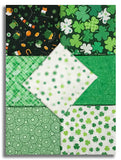 Matt's Northcott Pre-Cut 7 Piece Fat Quarter Bundle - Paddy's Parade