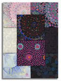 Matt's Pre-Cut Kaffe Fassett 8 Piece Fat Quarter Bundle - Black Ink