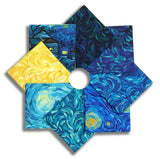 Matt's Northcott Pre-Cut 8 Piece Fat Quarter Bundle - Starry Night