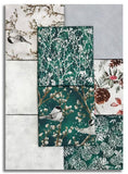 Matt's Hoffman Metallic Pre-Cut 8 Piece Fat Quarter Bundle - Cotton & Pine
