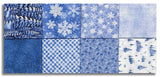 Matt's Northcott Pre-Cut 8 Piece Fat Quarter Bundle - Winter Twilight