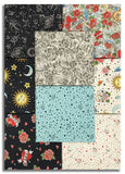 Matt's Blank Quilting Pre-Cut 8 Piece Fat Quarter Bundle - Ink Chronicles