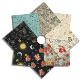 Matt's Blank Quilting Pre-Cut 8 Piece Fat Quarter Bundle - Ink Chronicles