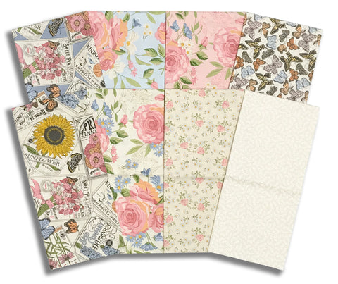 Matt's Pre-Cut Moda 8 Piece Half Yard Bundle - My Secret Garden