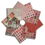Matt's Free Spirit Pre-Cut 9 Piece Fat Quarter Bundle - Palette - Pink & Red