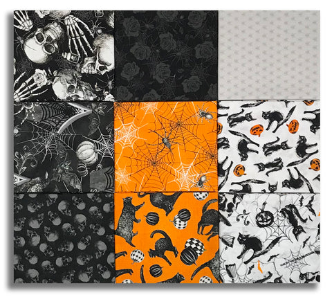 Matt's Studio E Pre-Cut 9 Piece Fat Quarter Bundle - Fear Factory
