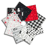 Matt's Timeless Treasures Pre-Cut 9 Piece Fat Quarter Bundle - Smitten Kitten