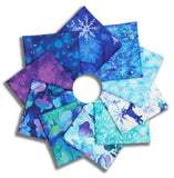 Matt's Northcott Digital Pre-Cut 10 Piece Fat Quarter Bundle - Midwinter Magic