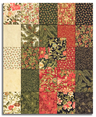 Moda Pre-Cut 26 Piece Fat Quarter Bundle - Merry Manor