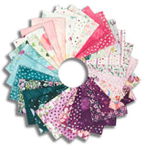 Moda Pre-Cut 27 Piece Fat Quarter Bundle - Fleur The Love