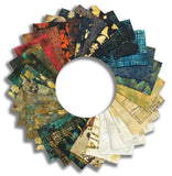 Moda Pre-Cut 30 Piece Fat Quarter Bundle - Tranquil Patina