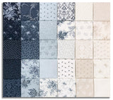 Moda Pre-Cut 30 Piece Fat Quarter Bundle - Breathtaking Blues