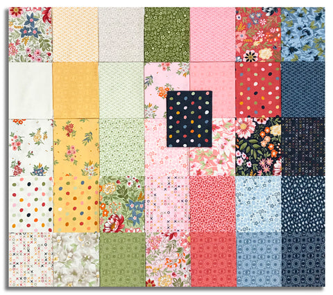 Moda Pre-Cut 36 Piece Fat Quarter Bundle - Fieldrush