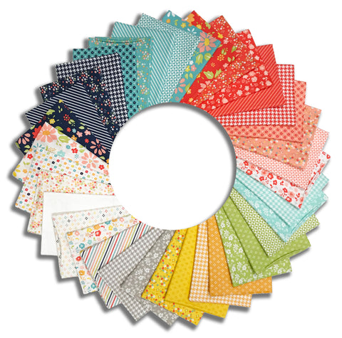 Moda Pre-Cut 36 Piece Fat Quarter Bundle - Delightfully Yours