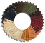 Moda Kansas Troubles Pre-Cut 40 Piece Fat Quarter Bundle - Quail Run