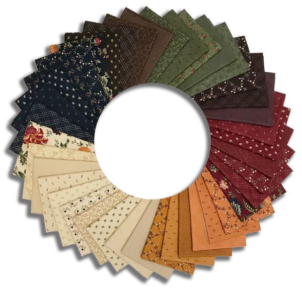 Moda Kansas Troubles Pre-Cut 40 Piece Fat Quarter Bundle - Quail Run