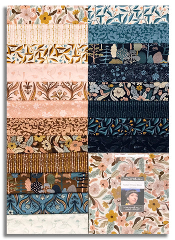 Moda Pre-Cut 42 Piece 10" Square Layer Cake - Feather & Forest Bloom