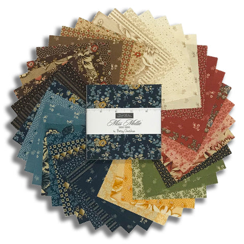Moda Pre-Cut 42 Piece 5" Charm Squares - Miss Mollie