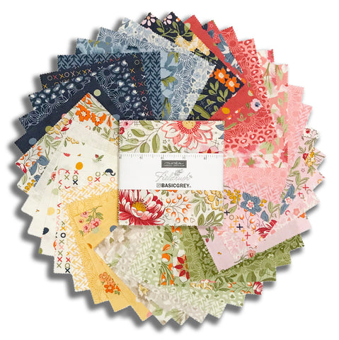 Moda Pre-Cut 42 Piece 5" Charm Squares - Fieldrush