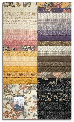 Moda Pre-Cut 42 Piece 10" Square Layer Cake - Wild Orchid