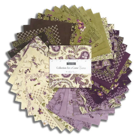 Moda Pre-Cut 42 Piece 5" Charm Squares - Collection For A Cause Essence