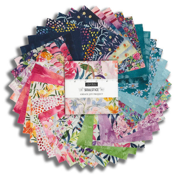 Moda Pre-Cut 42 Piece 5" Charm Squares - Soulstice