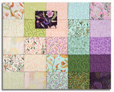 Moda Pre-Cut 26 Piece Fat Quarter Bundle - Floral Fondant