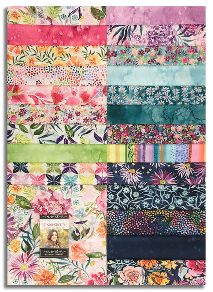Moda Pre-Cut 42 Piece 10" Square Layer Cake - Soulstice