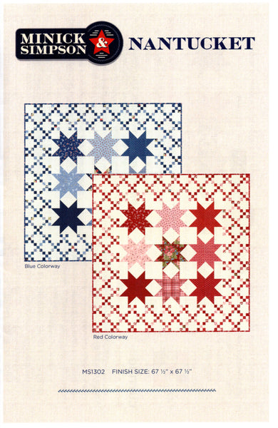 NANTUCKET - Minick & Simpson Quilt Pattern – Jordan Fabrics