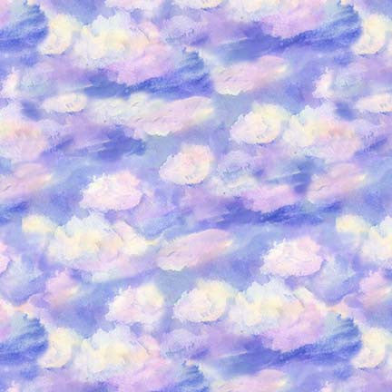 Blank Quilting Nature's Glory 4036 50 Purple Sky By The Yard