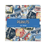 Northcott Pre-Cut 42 Piece 10" Layer Cake Tiles T2PEANUTS42 10 - Frosty Friends