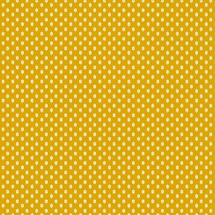 Henry Glass & Co. Old Glory 1672 44 Gold Small Geometric By The Yard