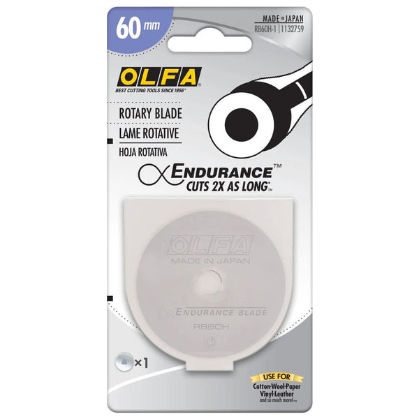 OLFA 60mm High Endurance Rotary Blade Model RB60H-1 112759