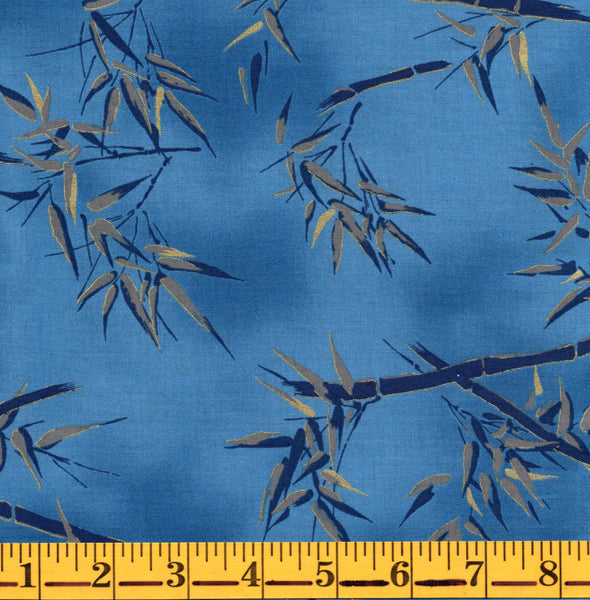 Hoffman zen garden p7588 7g bambú de oro azul cortado a medida