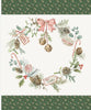 Riley Blake Holiday Spirit PD17466 Season's Greeting Wreath 35" PANEL By The PANEL (Not Strictly By The Yard)