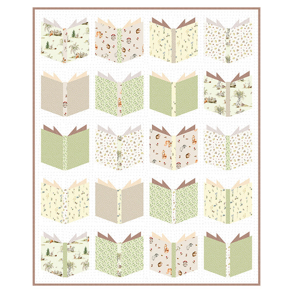 FIGO - Story Book DQF170 Book Nerd Digital Shop Sample 54" x 66"