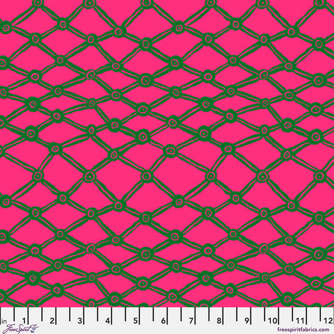 Free Spirit Kaffe Fassett Collective PWBM036 Pink Nets By The Yard