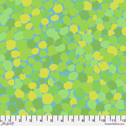 Free Spirit Kaffe Fassett Collective PWBM087 Lime Reflections By The Yard