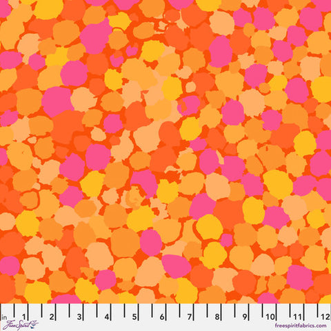 Free Spirit Kaffe Fassett Collective PWBM087 Orange Reflections By The Yard