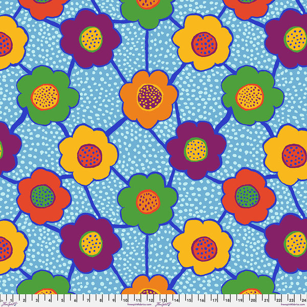 Free Spirit Kaffe Fassett Collective PWBM099 Jolly Floral Connections By The Yard