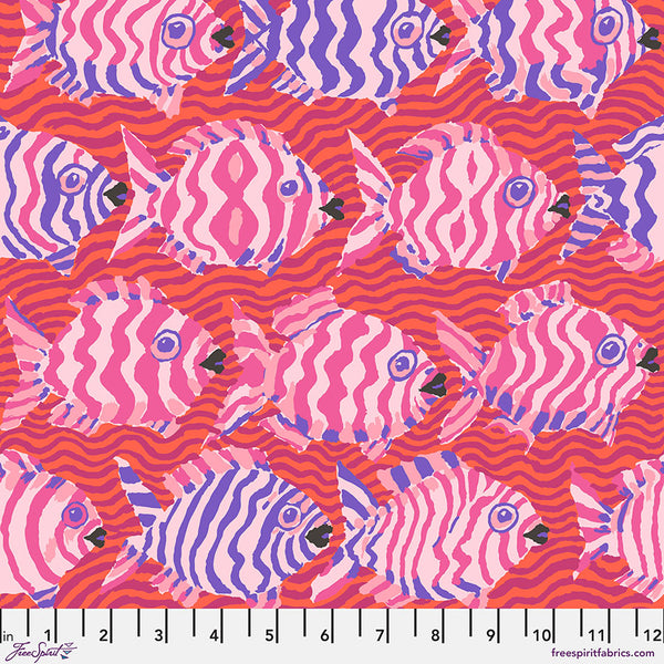 Free Spirit Kaffe Fassett Collective PWBM100 Red Minnows By The Yard