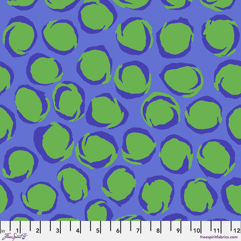 Free Spirit Kaffe Fassett Collective PWBM102 Blue Twist By The Yard