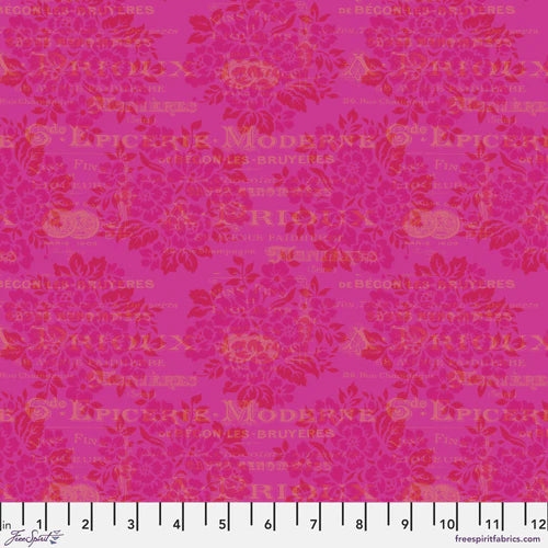 Free Spirit PWBW005 XFuschia Epicerie By The Yard