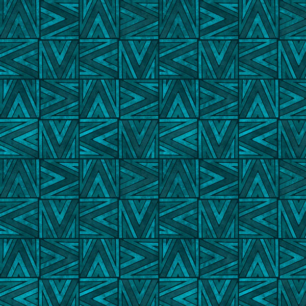 Free Spirit What The Birds Said PWCD155 DK Teal Flight Pattern By The Yard